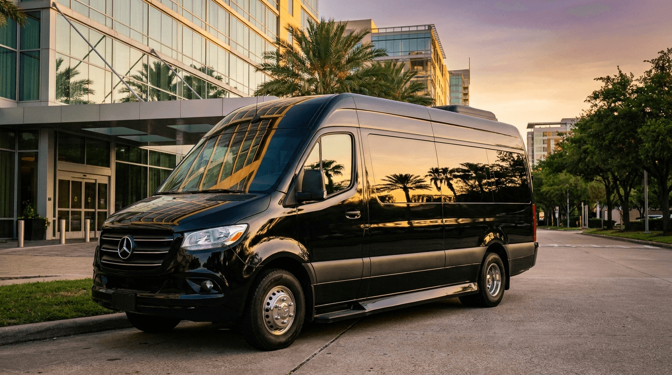 Sprinter Van Charters in Houston, TX