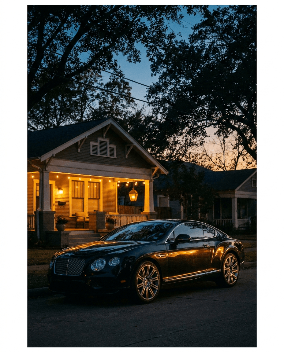 Bentley Flying Spur in Houston