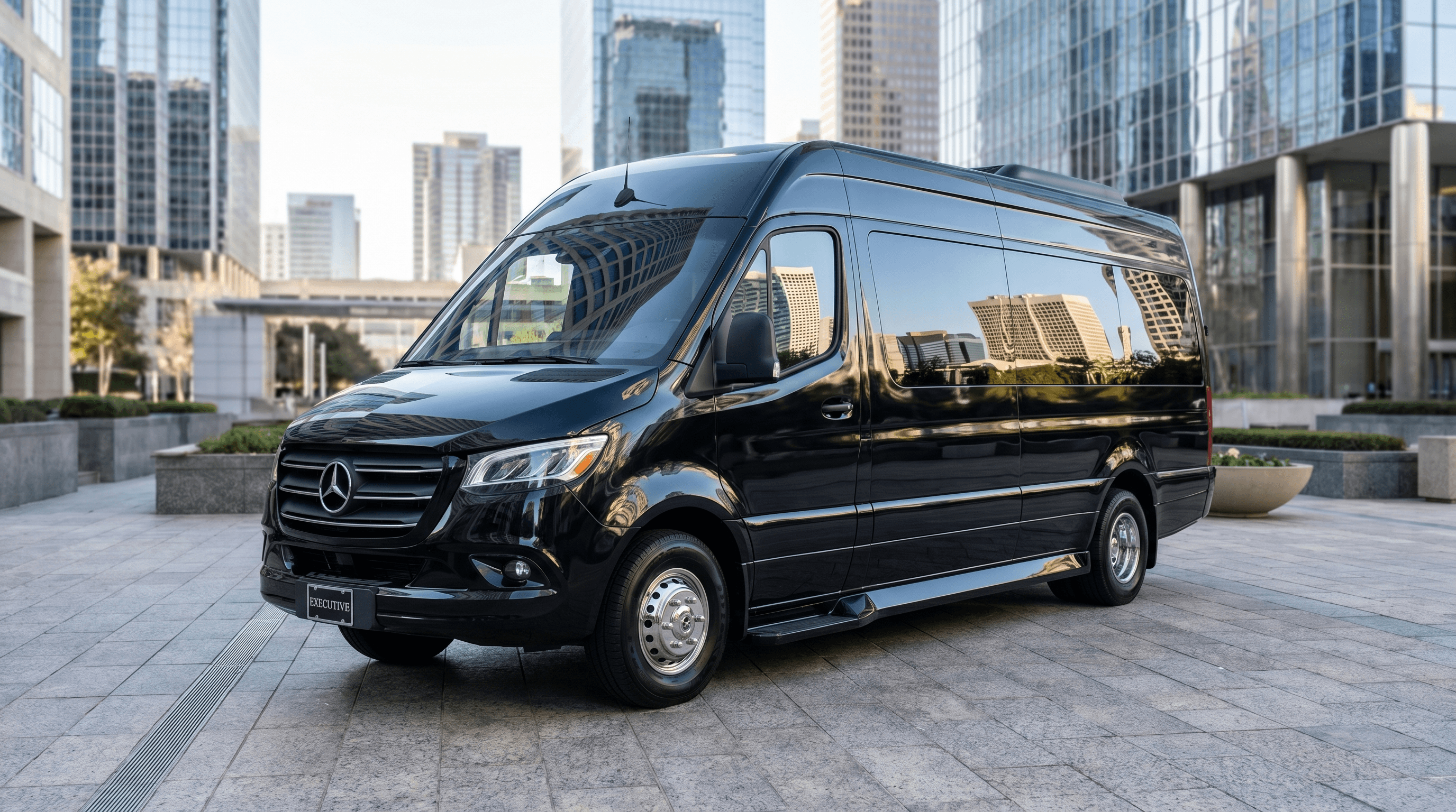 Mercedes-Benz Executive Sprinter (10-pax) — Houston Luxe Auto