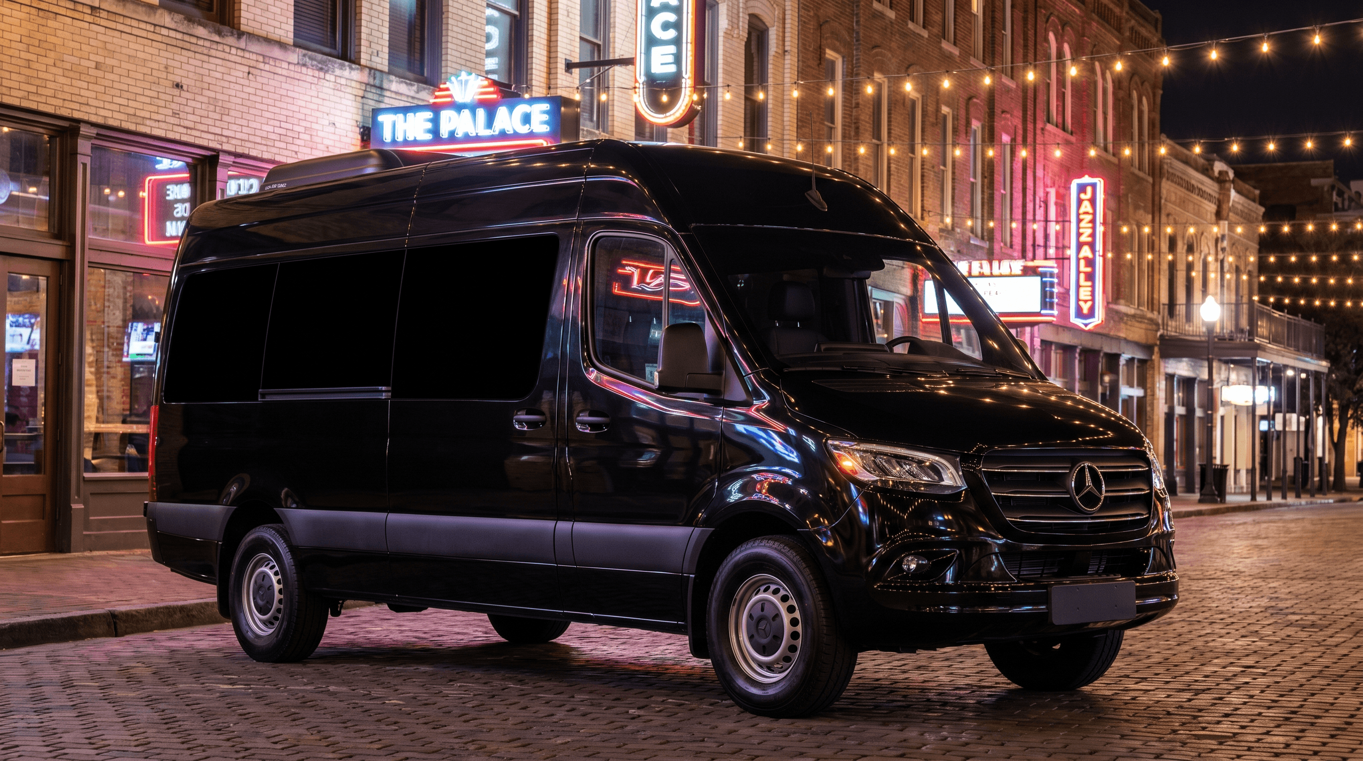 Mercedes-Benz Sprinter Limo (12-pax) — Houston Luxe Auto